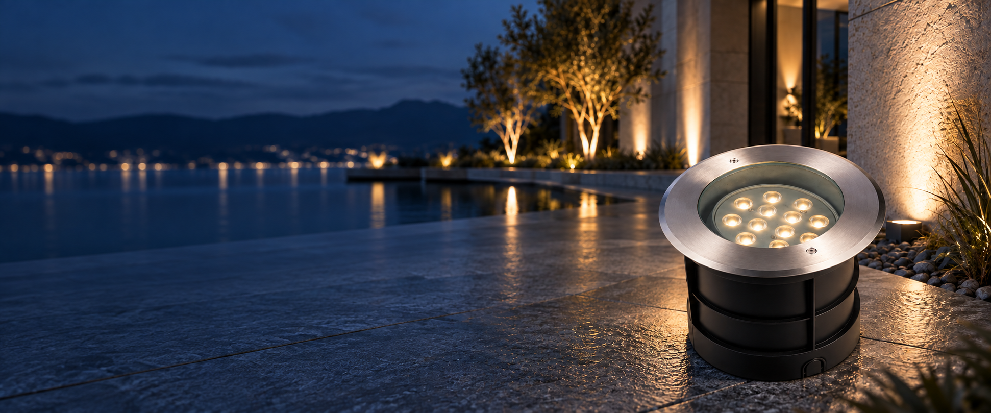 inground light architectural lighting illustration