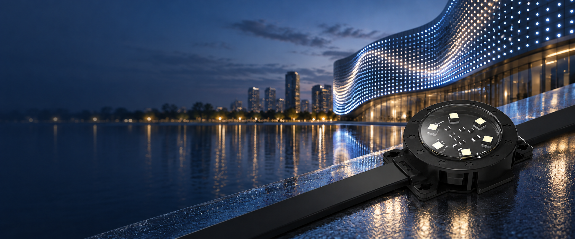 led pixel light architectural lighting illustration