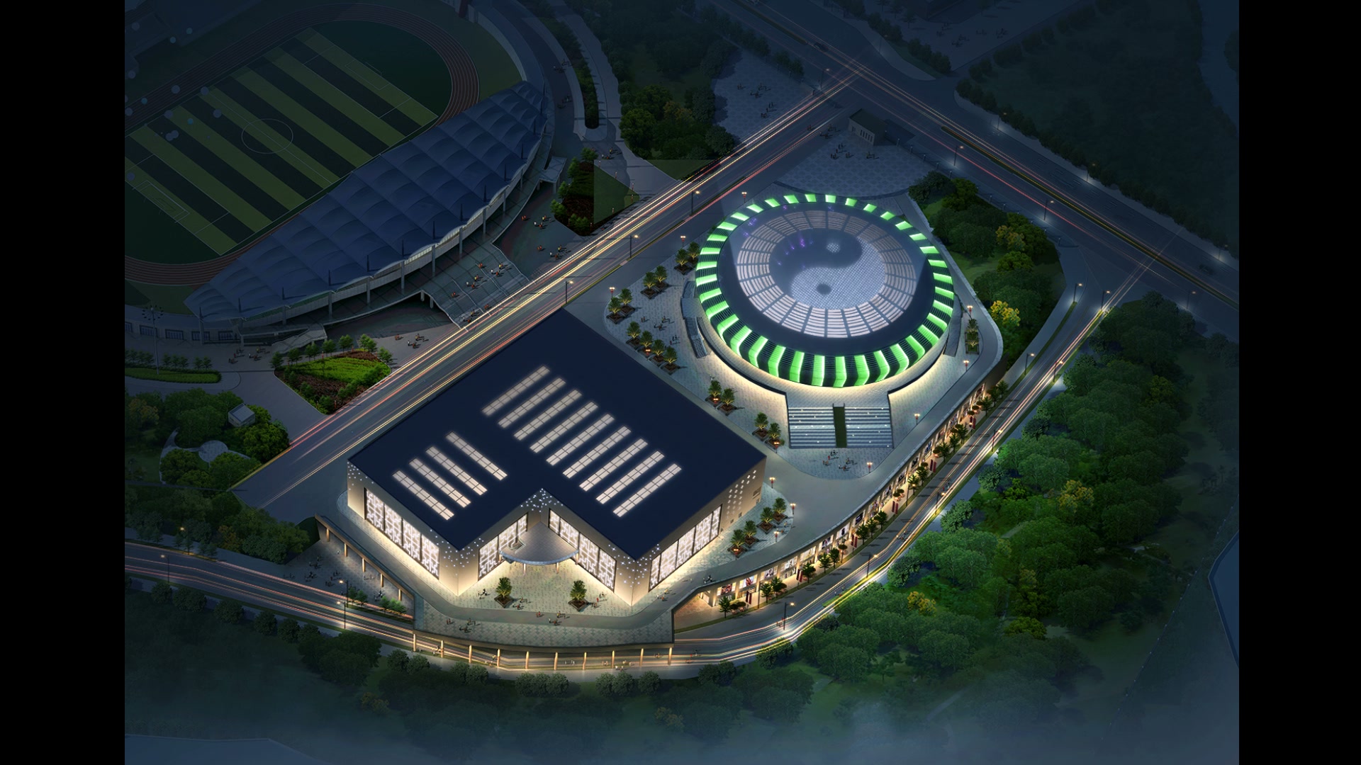Stadium Pixel Lighting